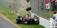 Galerie: Top 10: Die spektakulärsten Formel-1-Crashes in Melbourne