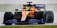 Galerie: Erste Fahrbilder vom neuen McLaren MCL35M für die Saison 2021