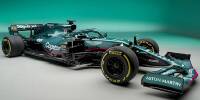 Galerie: Formel 1 2021: Der neue Aston Martin AMR21 von Sebastian Vettel in Bildern