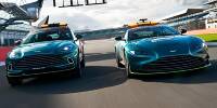 Galerie: Die neuen Safety- und Medical Cars von Aston Martin und Mercedes für 2021