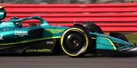 Galerie: Aston Martin AMR22: Erstes Formel-1-Auto 2022 auf der Strecke