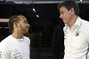 Toto Wolff: Hamilton-Ferrari-Berichte waren 'übertrieben'