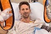 Diagnose bei Grosjean: Keine Brüche, eine Nacht im Krankenhaus