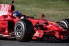 Montoya im Ferrari F2008: 'Es war eine unglaubliche Erfahrung'