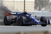 F1-Test Bahrain: Vettel-Defekt, Williams-Explosion & rosa Bestzeit