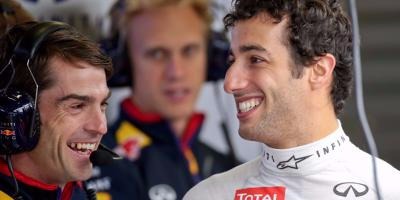 Daniel Ricciardo, Chris Gent