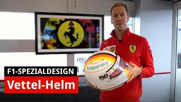 Sebastian Vettels Helmdesign-Hommage an Michael Schumacher