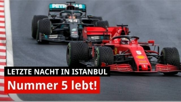 Letzte Nacht: Wie gut war Vettel beim GP Türkei?