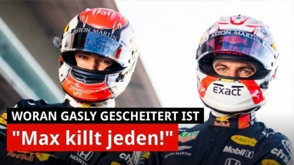 'Max killt jeden!' Gasly an Verstappen zerbrochen?