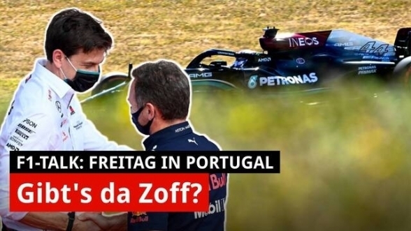 Freitag Portimao: Wolff stichelt gegen Red Bull