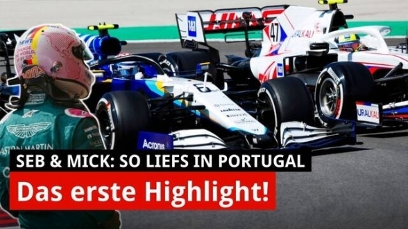 Portugal: So lief das Rennen für Vettel & Mick!