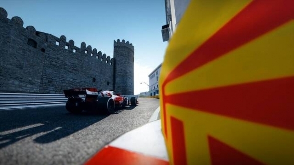 Virtuelle Onboard-Runde: Baku City Circuit