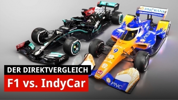 Wer ist schneller? Formel 1 und IndyCar im Vergleich