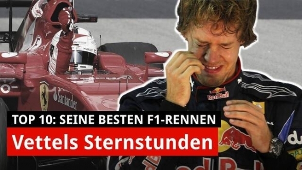 Top 10: Die besten Rennen von Sebastian Vettel