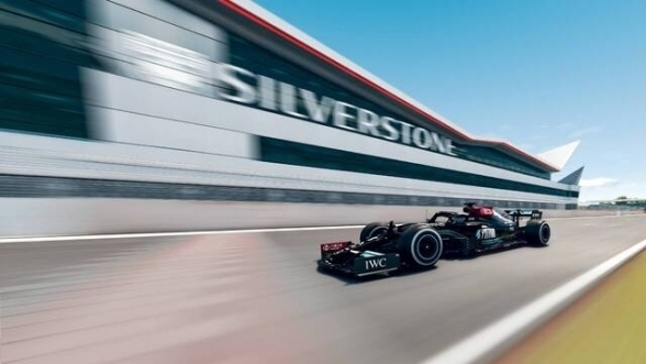 Eine virtuelle Onboardrunde in Silverstone