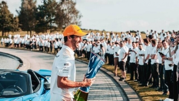 Ricciardo: Nach Sieg in Monza nur ein Glas Wein