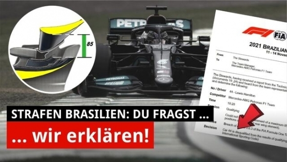 Hamilton & Verstappen: Wir erklären die Strafen!