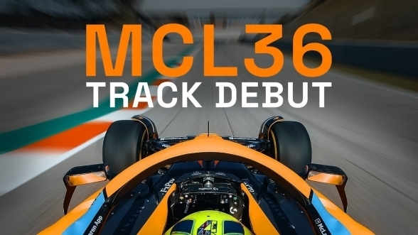 McLaren MCL36 Onboard: Lando Norris in Barcelona!