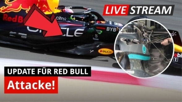 Zum Finale: Red Bull enthüllt Update für RB18!