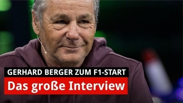 Gerhard Berger: Das Interview zum Formel-1-Auftakt