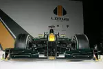 Foto zur News: Der Lotus T127 bei der Präsentation in London