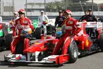 Foto zur News: Fernando Alonso (Ferrari) und Felipe Massa (Ferrari)