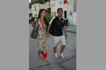 Foto zur News: Rubens Barrichello (Williams) mit Ehefrau Silvana