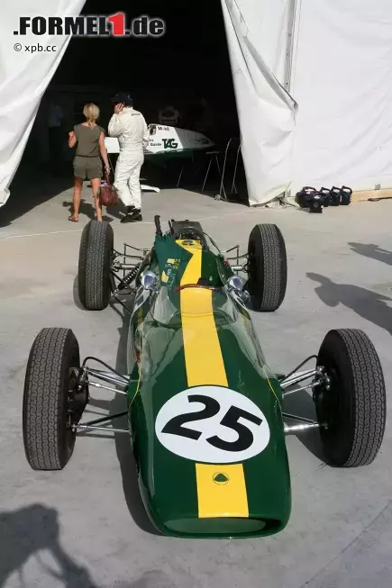 Foto zur News: Ein Lotus 25 von 1963