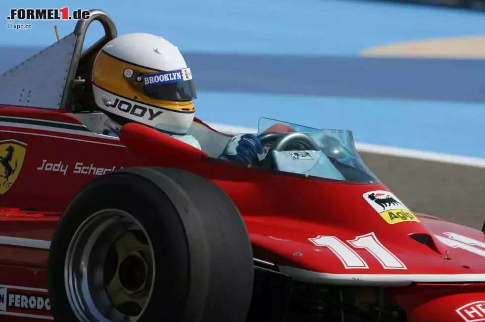 Foto zur News: Jody Scheckter im Ferrari 312 T4