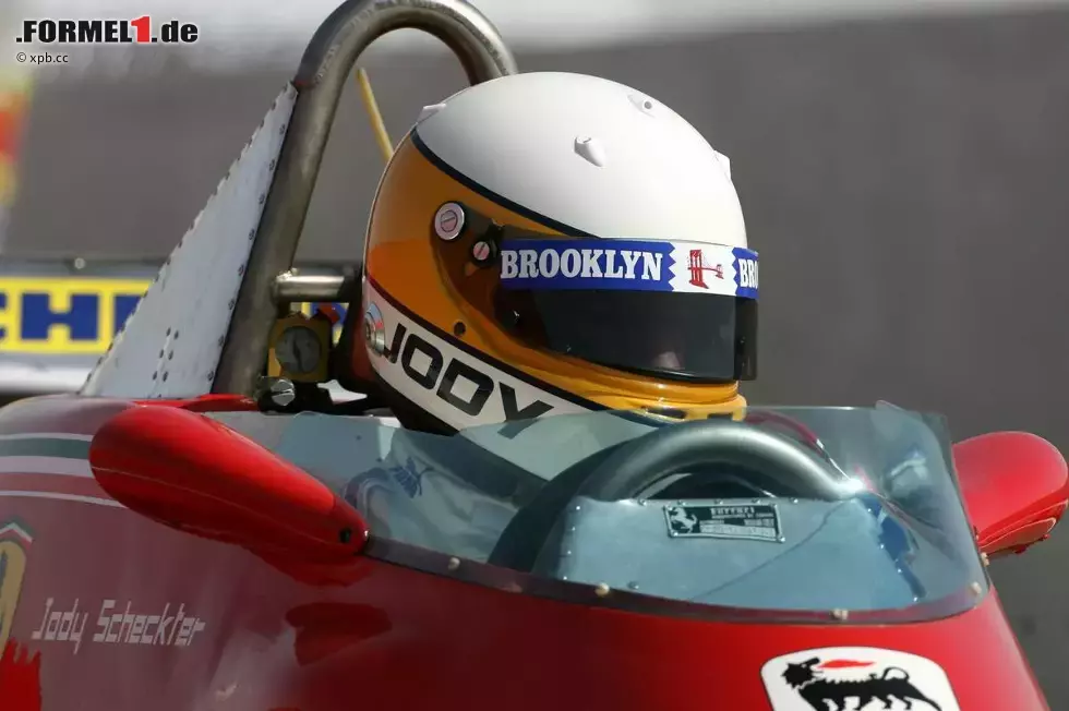 Foto zur News: Jody Scheckter im Ferrari 312 T4