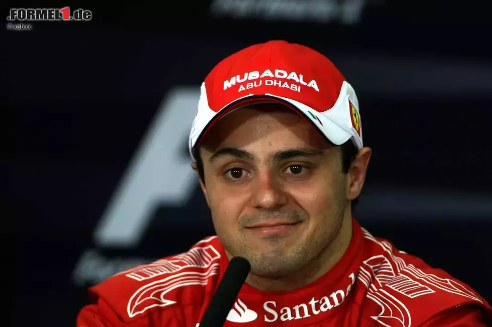 Foto zur News: Felipe Massa (Ferrari) in der Pressekonferenz nach dem Qualifying