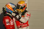 Gallerie: Fernando Alonso (Ferrari) und Lewis Hamilton (McLaren)