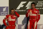 Foto zur News: Felipe Massa (Ferrari) und Fernando Alonso (Ferrari)