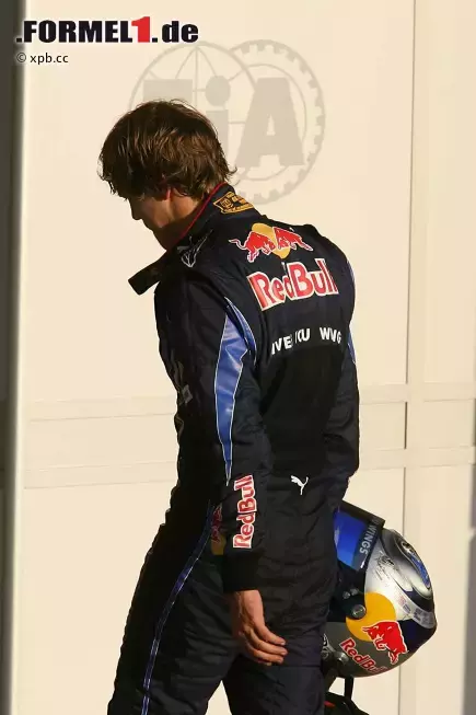 Foto zur News: Sebastian Vettel (Red Bull) ist enttäuscht