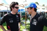 Foto zur News: Marc Hynes und Bruno Senna (HRT)