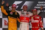 Gallerie: Robert Kubica (Renault), Jenson Button (McLaren) und Felipe Massa (Ferrari)