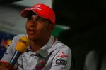 Foto zur News: Lewis Hamilton (McLaren) im &#039;RTL&#039;-Interview