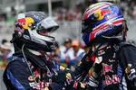 Foto zur News: Sebastian Vettel (Red Bull) und Mark Webber (Red Bull)