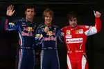 Gallerie: Mark Webber (Red Bull), Sebastian Vettel (Red Bull) und Fernando Alonso (Ferrari)