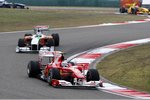 Gallerie: Adrian Sutil (Force India) hinter Fernando Alonso (Ferrari)