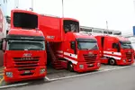 Foto zur News: Ferrari-Trucks