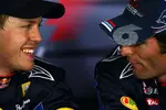 Foto zur News: Sebastian Vettel (Red Bull) und Mark Webber (Red Bull)