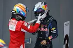 Gallerie: Fernando Alonso (Ferrari) und Sebastian Vettel (Red Bull)