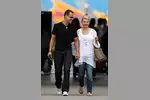 Foto zur News: Michael Schumacher (Mercedes) mit Frau Corinna