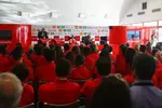 Foto zur News: Pressekonferenz von Fernando Alonso (Ferrari) und Emilio Botin von Santander