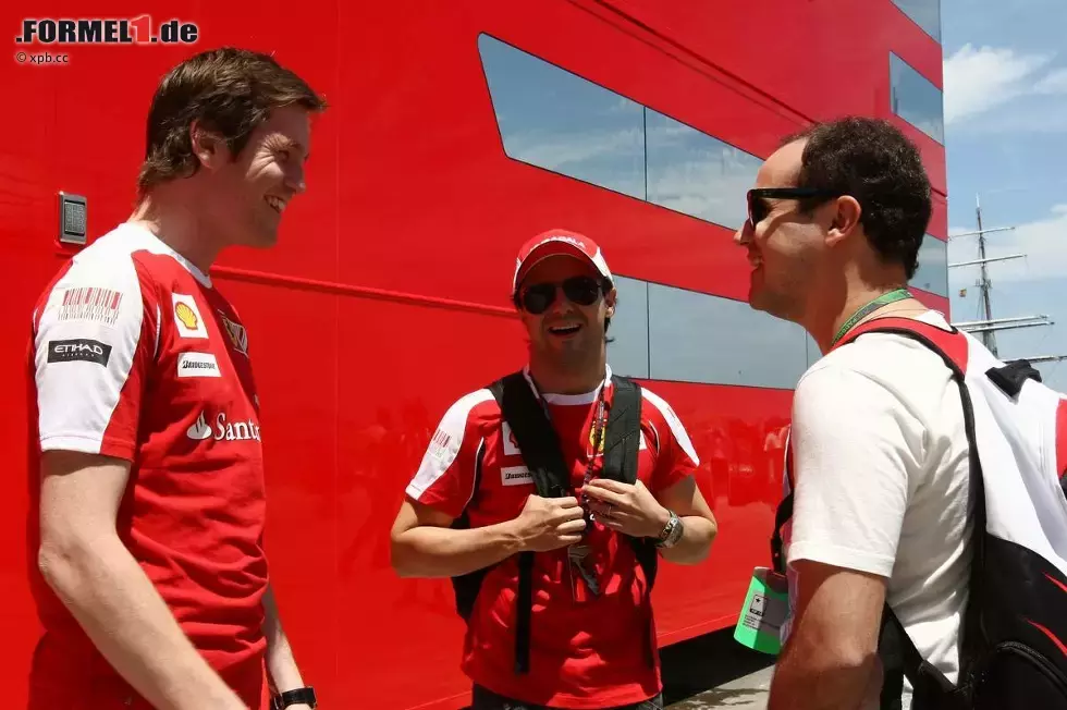 Foto zur News: Renningenieur Rob Smedley und Felipe Massa (Ferrari)