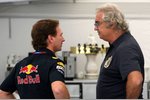 Foto zur News: Christian Horner (Teamchef) (Red Bull) und Flavio Briatore