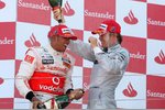 Gallerie: Lewis Hamilton (McLaren) und Nico Rosberg (Mercedes)