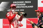 Gallerie: Fernando Alonso (Ferrari) und Sebastian Vettel (Red Bull)