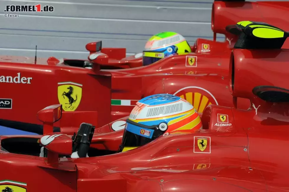 Foto zur News: Felipe Massa und Fernando Alonso (Ferrari)